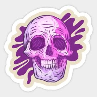 Skull Sticker